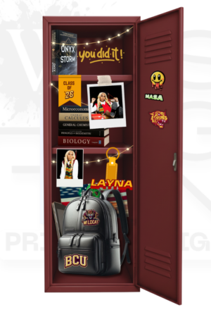 Graduation Locker Standee