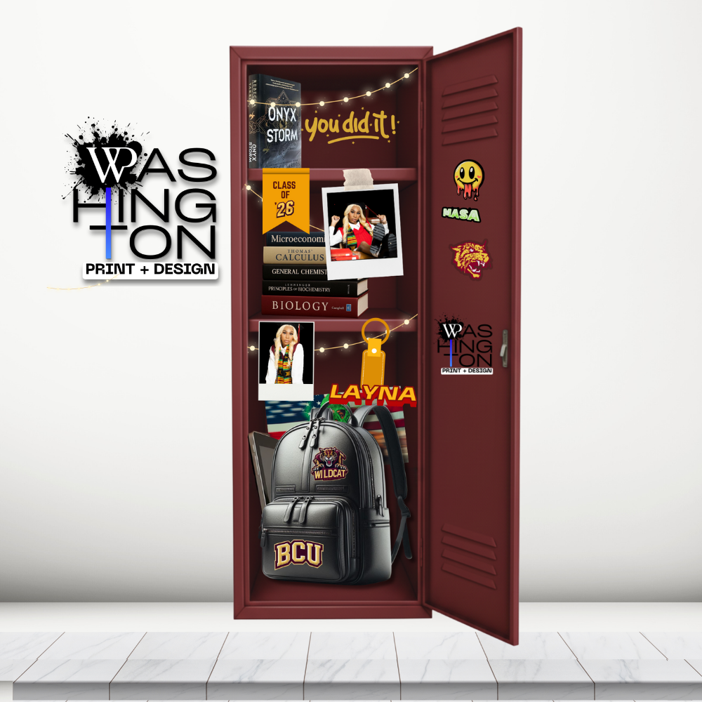 Graduation Locker Standee