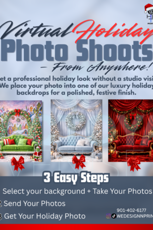 Virtual Holiday Photo Shoot – Luxury Holiday Portraits
